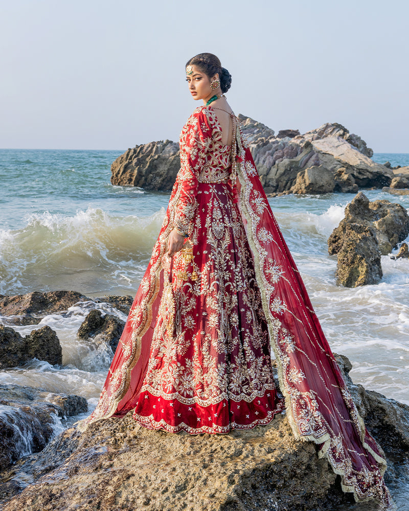 Ain | Aroosh Bridal Couture 24 | ZOHRA by Ain - Designer Dress - Type: Bridal - Available at Libayah - 100% Original