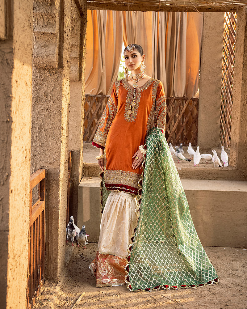 Ain | Aroosh Wedding Edition | AR-83 by Ain - Designer Dress - Type: Bridal - Available at Libayah - 100% Original