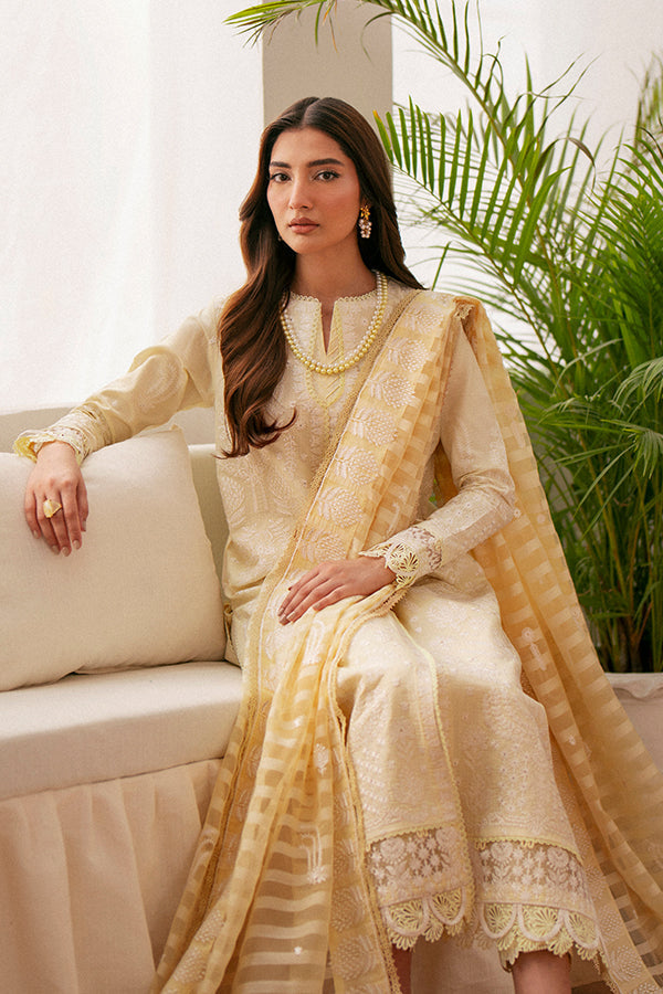 Saffron | Mystere Festive Lawn | Lenora by Saffron - Designer Dress - Type: Ladies Clothes - Available at Libayah - 100% Original