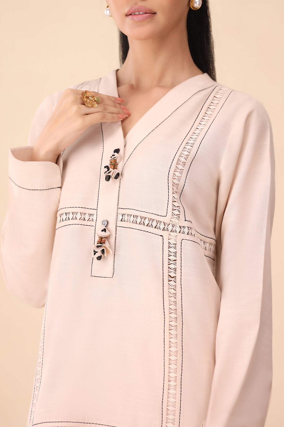 Zaha | Staples | ASNA (ZRW-21369) by Zaha - Designer Dress - Type: Ladies Clothes - Available at Libayah - 100% Original