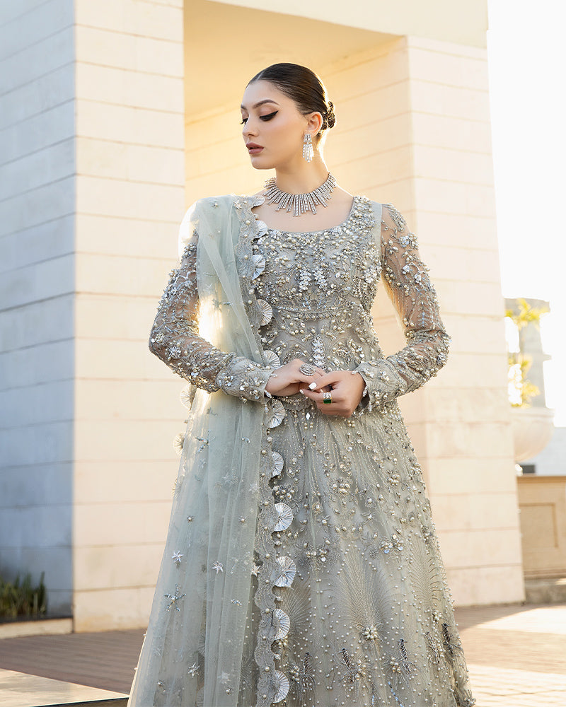 Ain | Aroosh Wedding Edition | AR-64 by Ain - Designer Dress - Type: Bridal - Available at Libayah - 100% Original