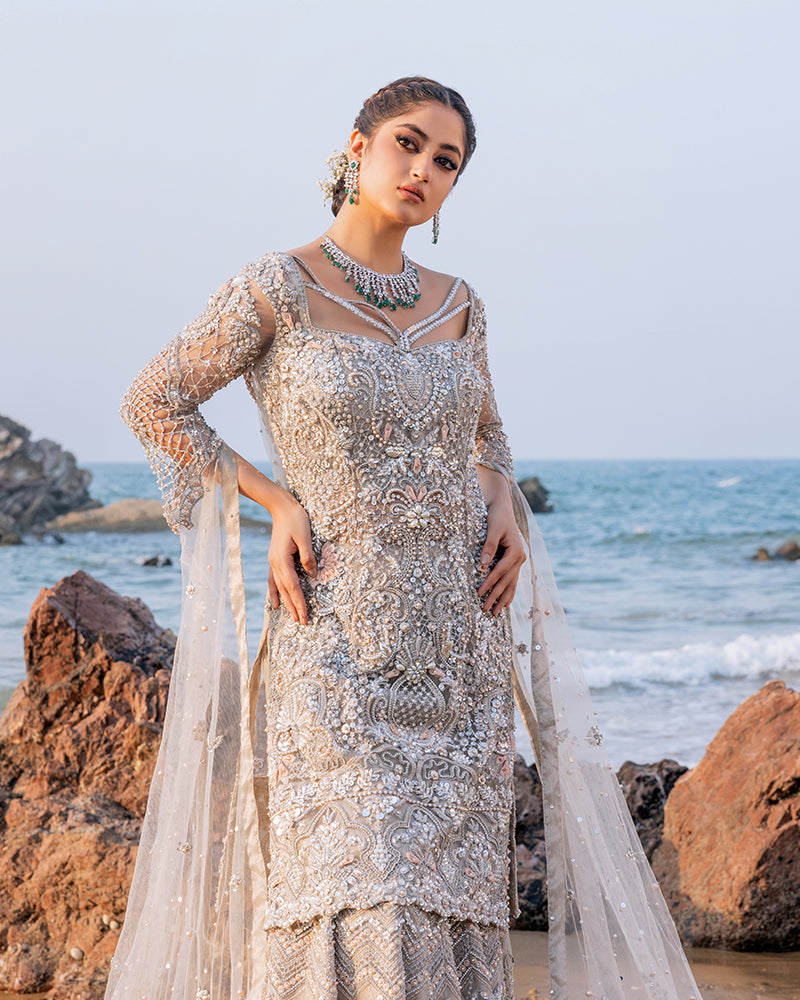 Ain | Aroosh Bridal Couture 24 | AIRA by Ain - Designer Dress - Type: Bridal - Available at Libayah - 100% Original