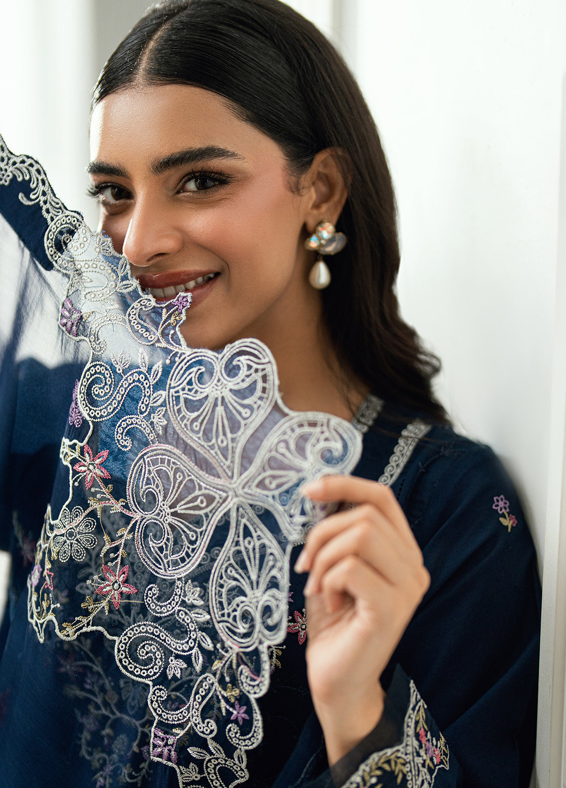 Sahane | Virelle The Lawn Edit | CG50008 Aster by Sahane - Designer Dress  - Type : Ladies Clothes - Available at Libayah - 100% Original 