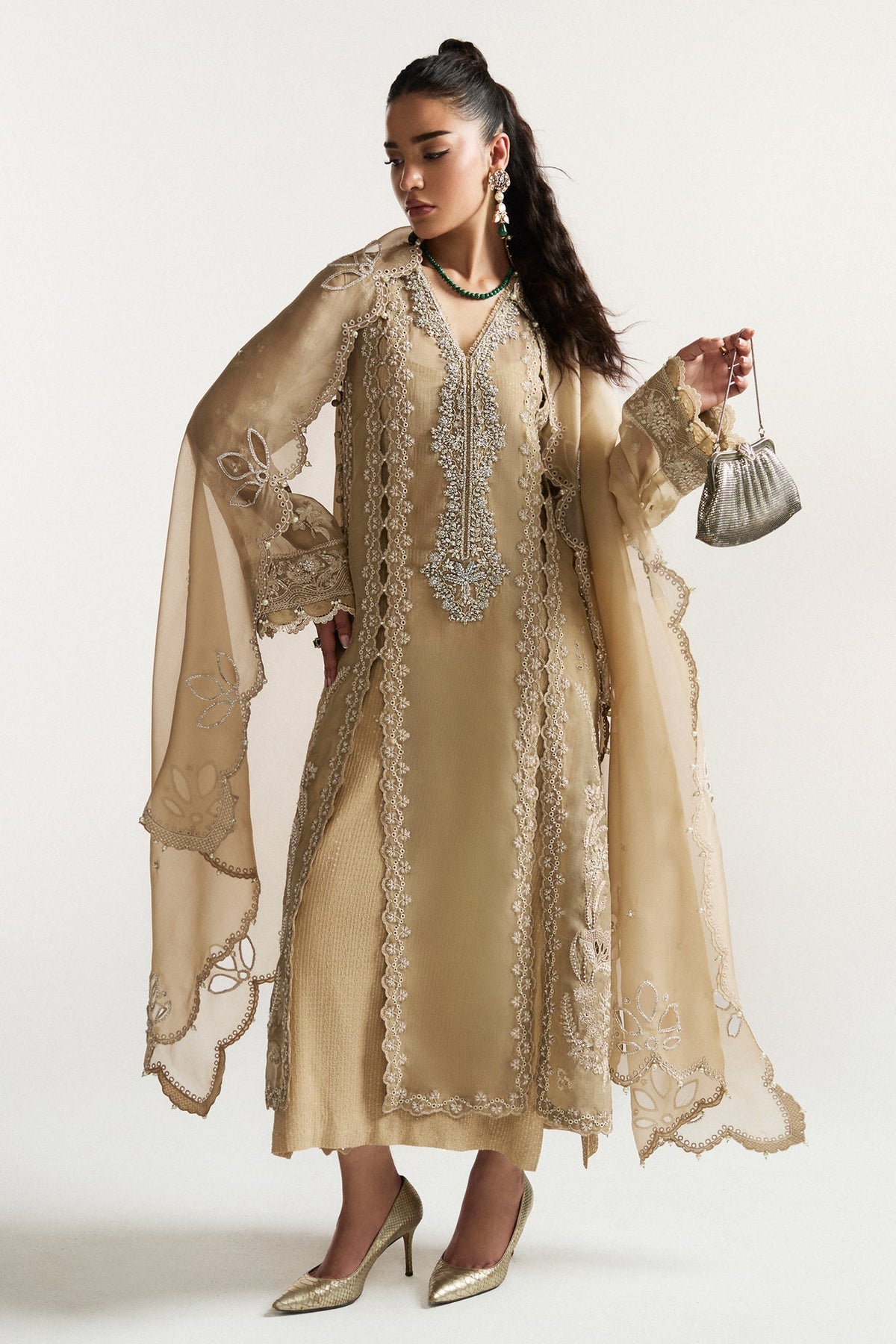 Elan | Vital Ornee | SOLEIL ELIXIR (EV-21372) by Elan - Designer Dress  - Type : Ladies Clothes - Available at Libayah - 100% Original 