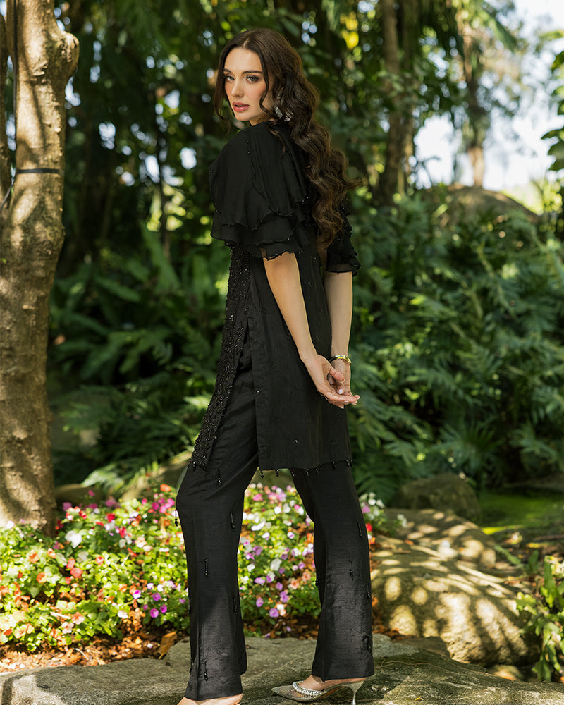 Ain | Cascade Party Wears | AN-102 by Ain - Designer Dress - Type: Ladies Clothes - Available at Libayah - 100% Original