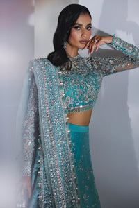 Elan | Luxury Wedding Wears | ETINCELLE DE CRISTAL (EP-21007) - Designer Dress - Type : Ladies Clothes - Available at Libayah - 100% Original