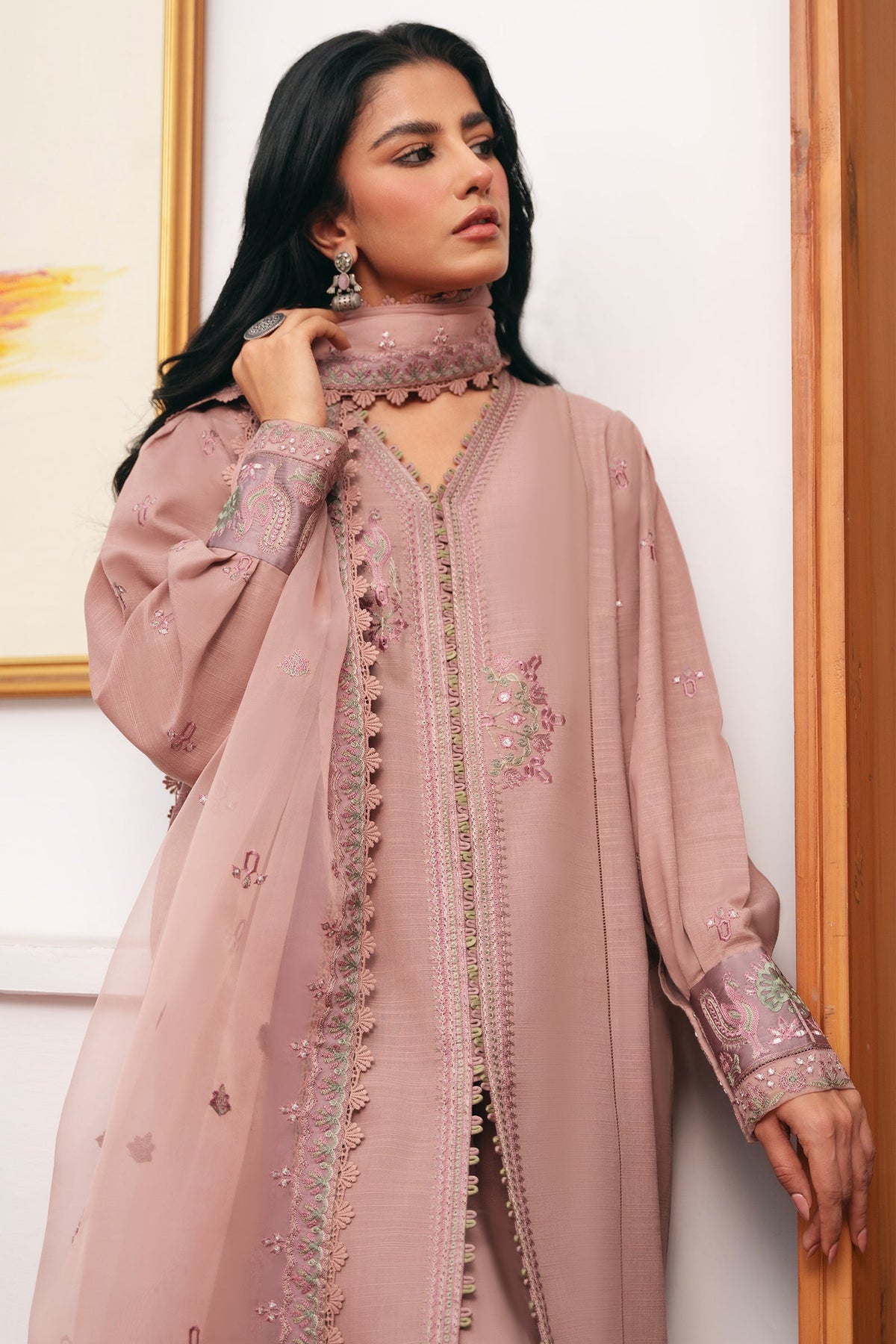 Zaha | Aangan Ready to Wear | SITARA (ZRW-20908) by zaha - Designer Dress - Type: Ladies Clothes - Available at Libayah - 100% Original