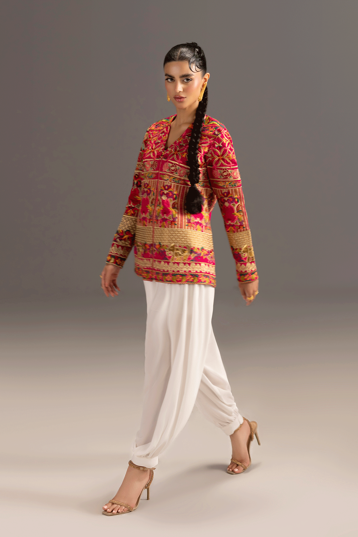 Erum Khan | Summer Whisper | Star Elegance - Designer Dress - Type : Ladies Clothes - Available at Libayah - 100% Original
