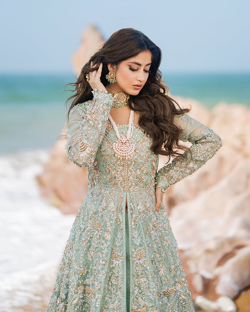 Ain | Aroosh Bridal Couture 24 | MISAQ by Ain - Designer Dress - Type: Bridal - Available at Libayah - 100% Original