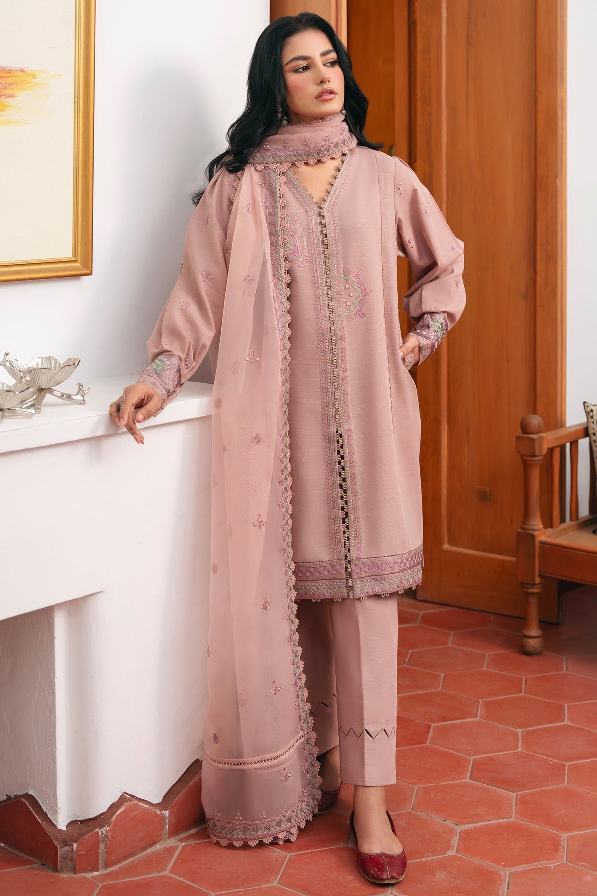 Zaha | Aangan Ready to Wear | SITARA (ZRW-20908) by zaha - Designer Dress - Type: Ladies Clothes - Available at Libayah - 100% Original