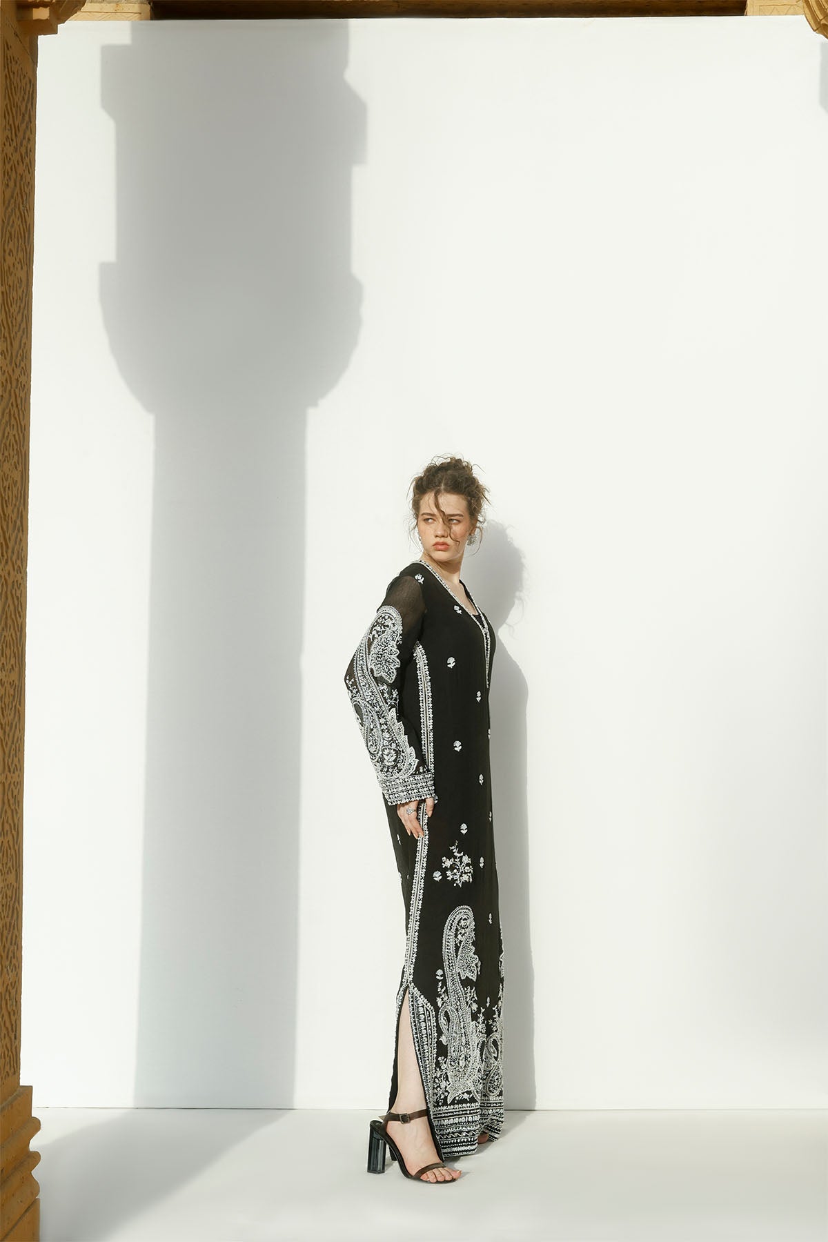 Erum Khan | Carvaan Formals | Shabnour by Erum Khan - Designer Dress  - Type : Ladies Clothes - Available at Libayah - 100% Original 