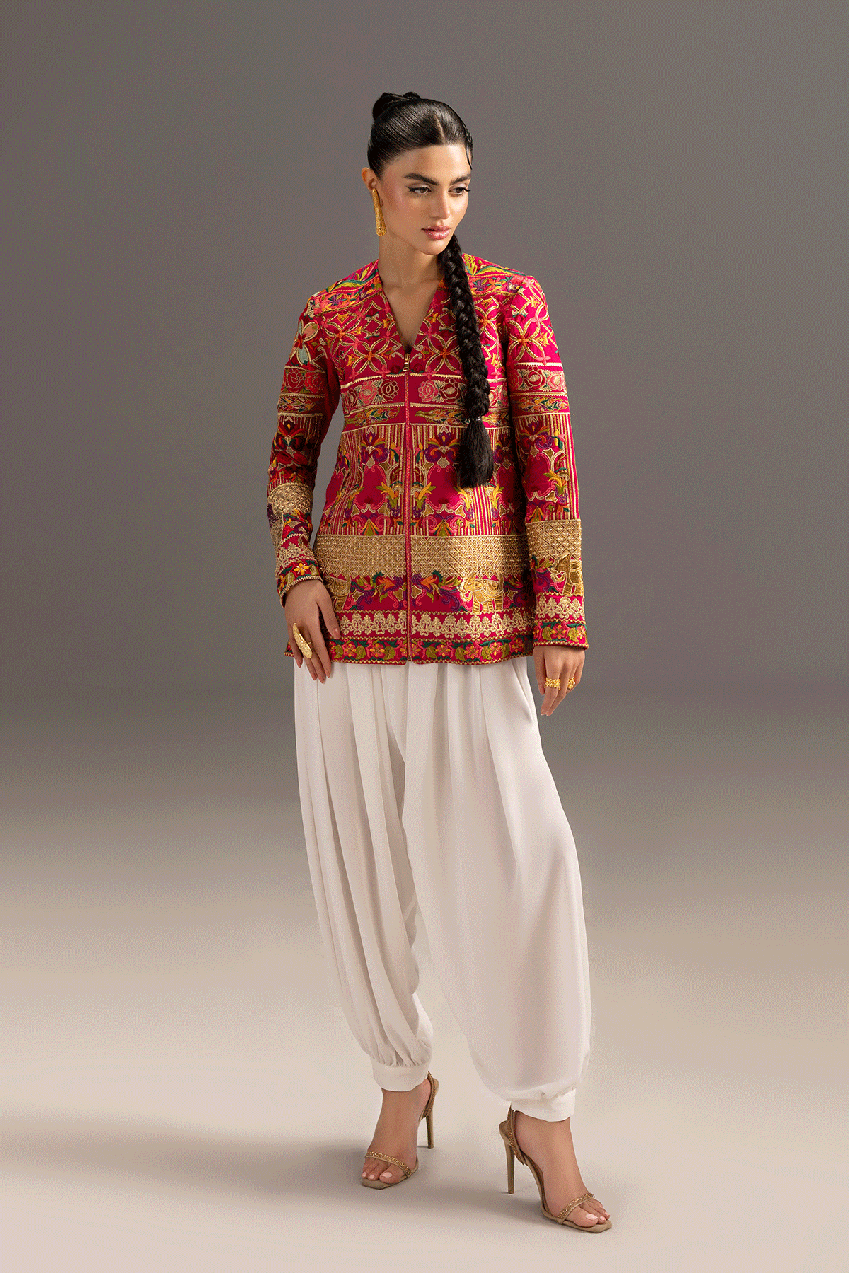 Erum Khan | Summer Whisper | Star Elegance - Designer Dress - Type : Ladies Clothes - Available at Libayah - 100% Original