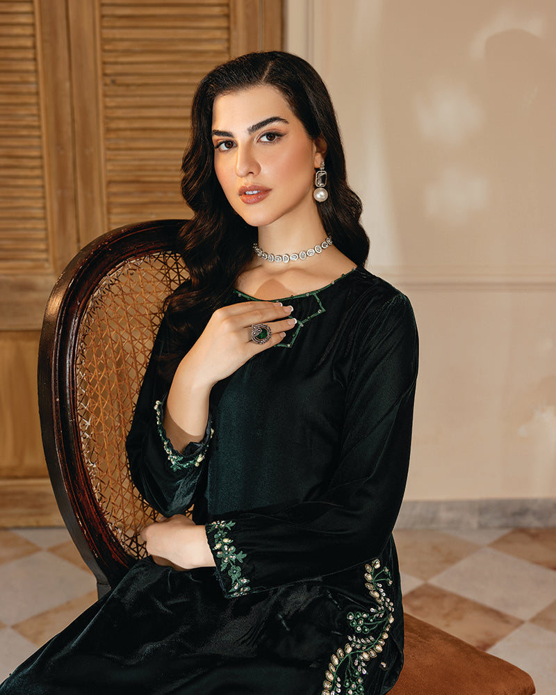 Ain | Winter Collection | AN-86 by Ain - Designer Dress  - Type : Ladies Clothes - Available at Libayah - 100% Original 