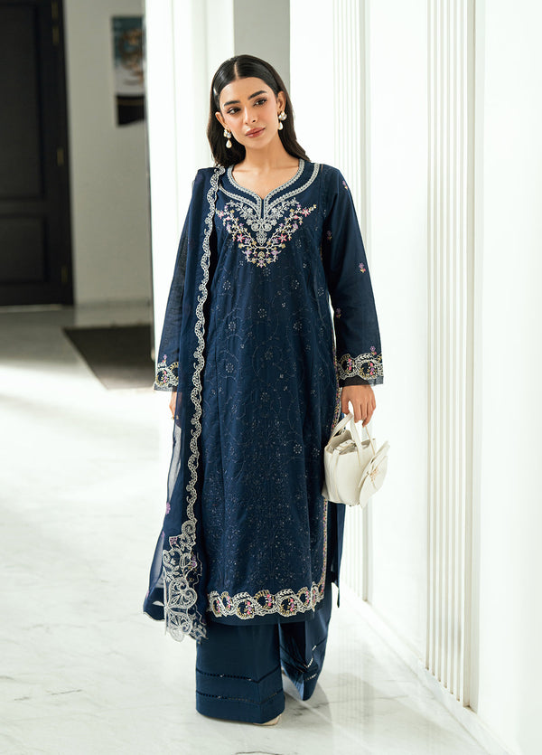 Sahane | Virelle The Lawn Edit | CG50008 Aster by Sahane - Designer Dress  - Type : Ladies Clothes - Available at Libayah - 100% Original 