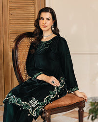 Ain | Winter Collection | AN-86 by Ain - Designer Dress  - Type : Ladies Clothes - Available at Libayah - 100% Original 