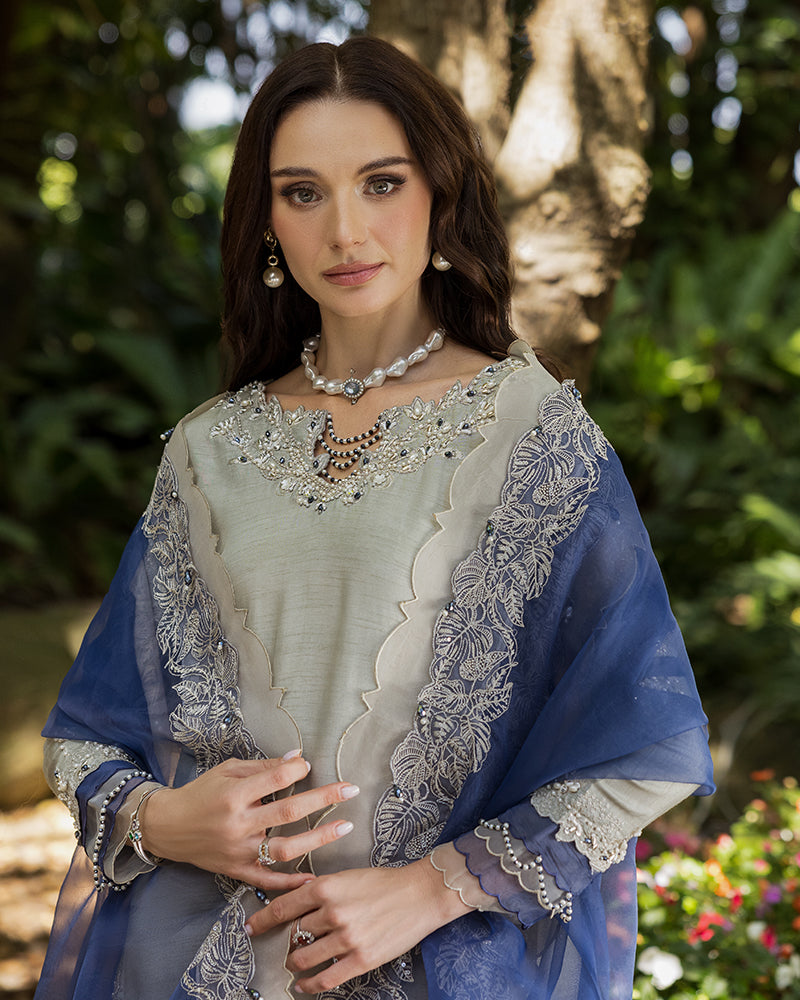 Ain | Cascade Party Wears | AN-104 by Ain - Designer Dress - Type: Ladies Clothes - Available at Libayah - 100% Original