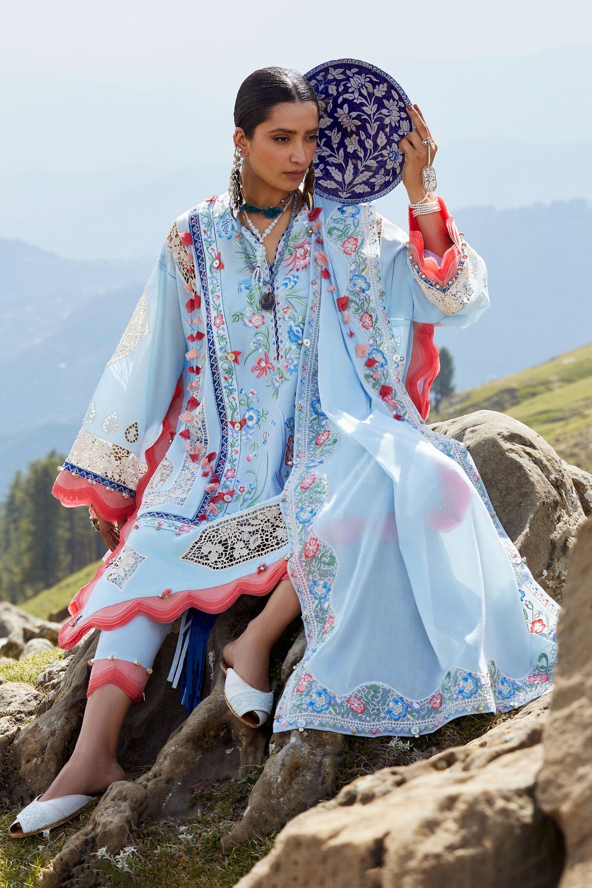 Afrozeh | Basic Pret 26 RTW | NACRE by Afrozeh - Designer Dress  - Type : Ladies Clothes - Available at Libayah - 100% Original 