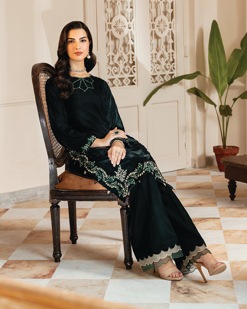 Ain | Winter Collection | AN-86 by Ain - Designer Dress  - Type : Ladies Clothes - Available at Libayah - 100% Original 