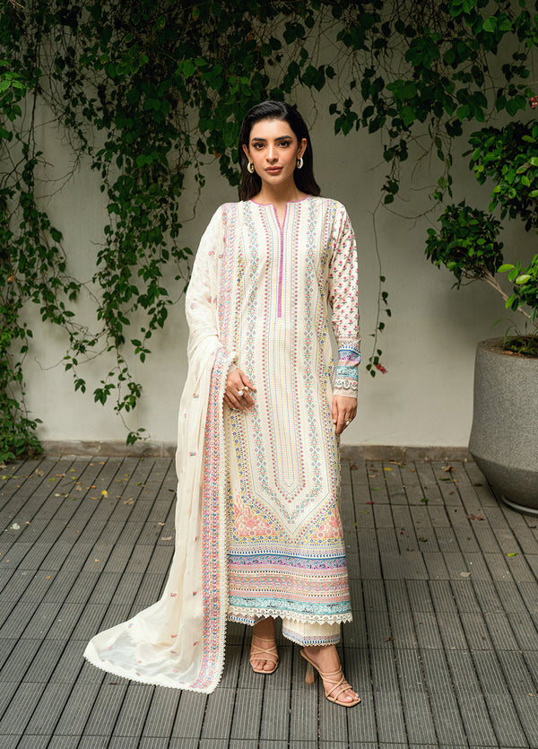 Sahane | Virelle The Lawn Edit | CG50003 Daisy by Sahane - Designer Dress  - Type : Ladies Clothes - Available at Libayah - 100% Original 