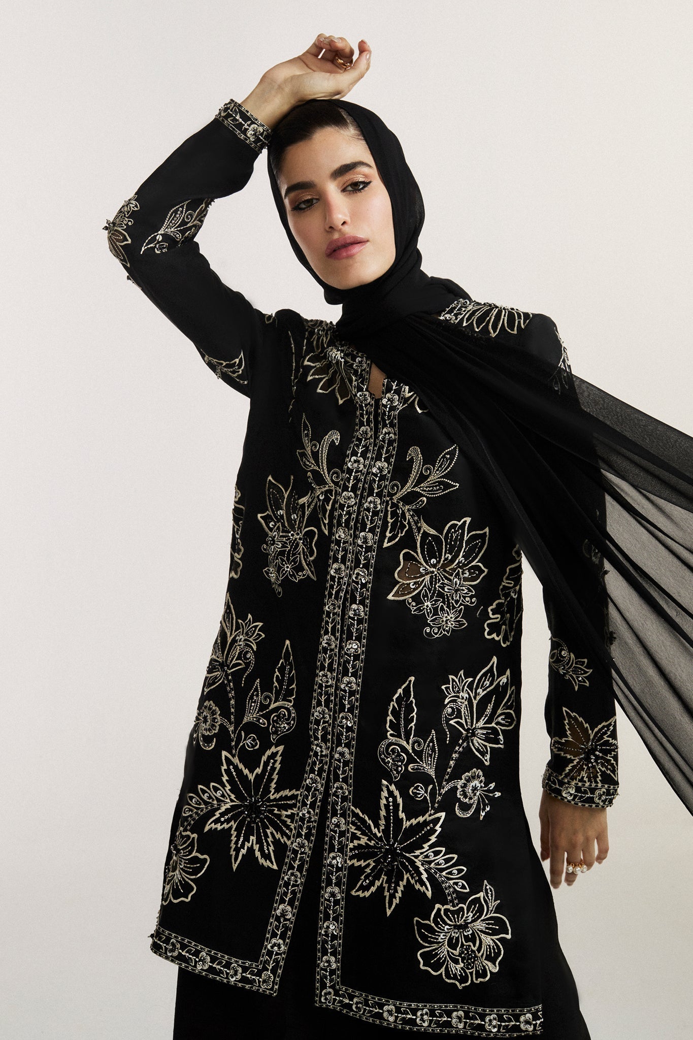Elan | Vital Ornee | NOCTURNE ELITAIRE (EV-21360) by Elan - Designer Dress  - Type : Ladies Clothes - Available at Libayah - 100% Original 