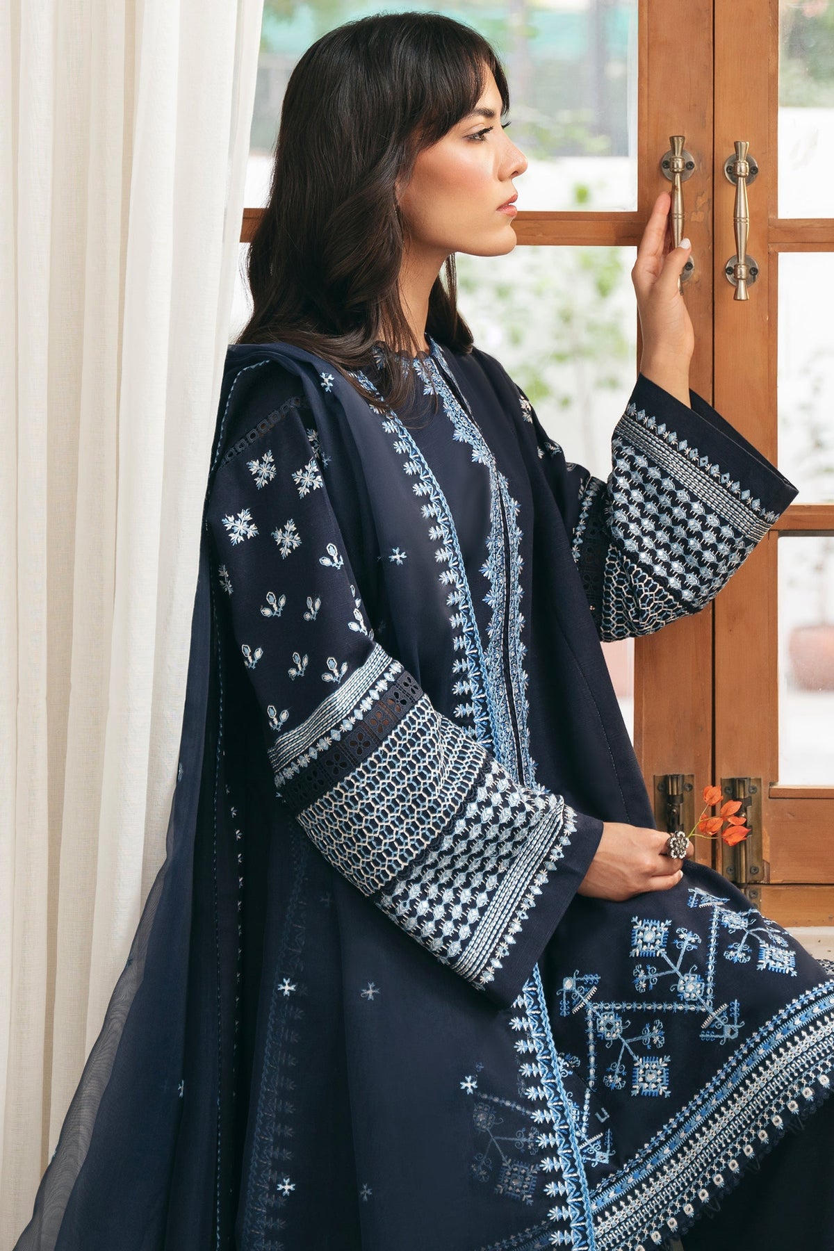 Zaha | Aangan Ready to Wear | ROSHAN (ZRW-20907) by Zaha - Designer Dress - Type: Ladies Clothes - Available at Libayah - 100% Original