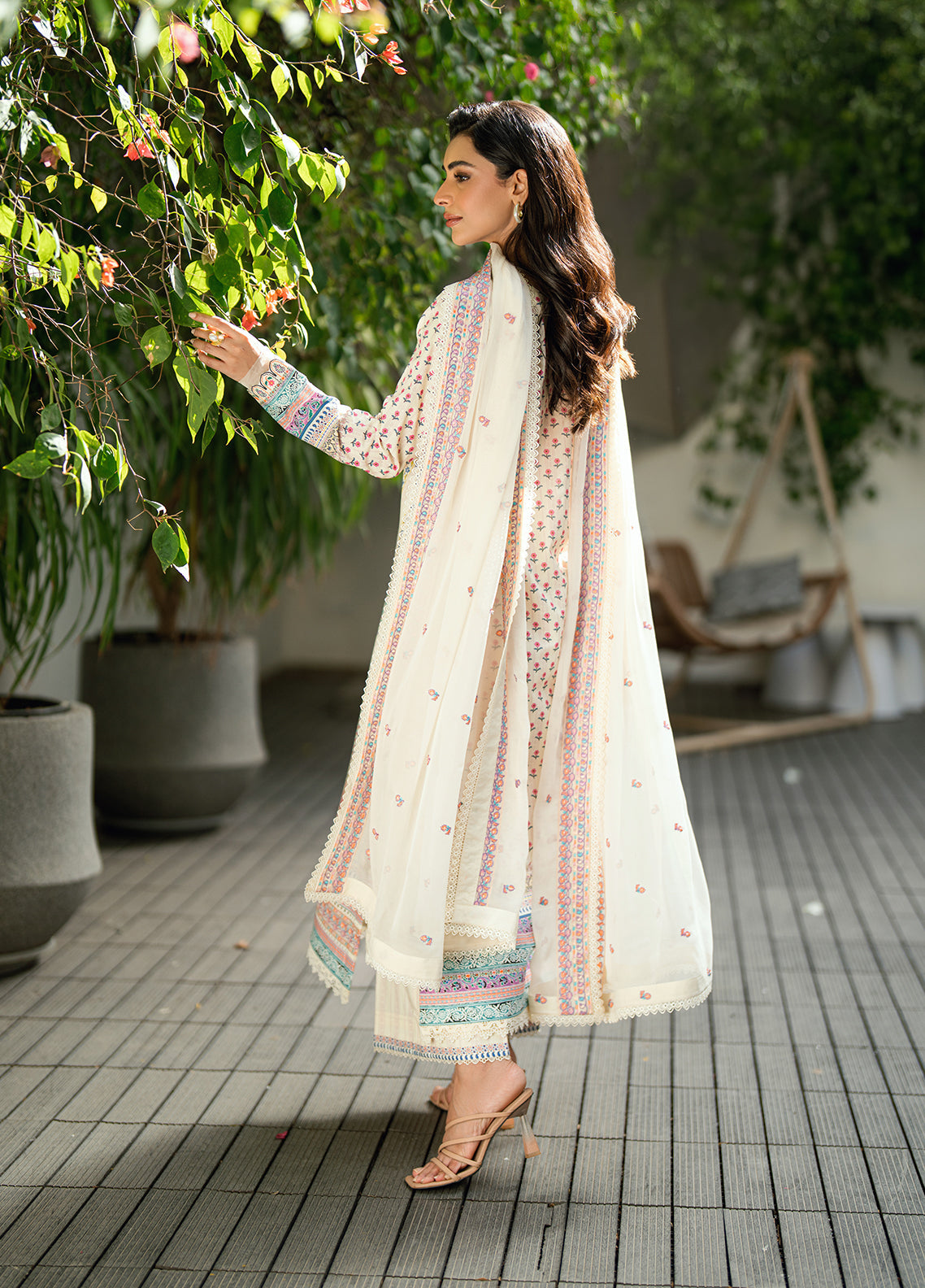 Sahane | Virelle The Lawn Edit | CG50003 Daisy by Sahane - Designer Dress  - Type : Ladies Clothes - Available at Libayah - 100% Original 