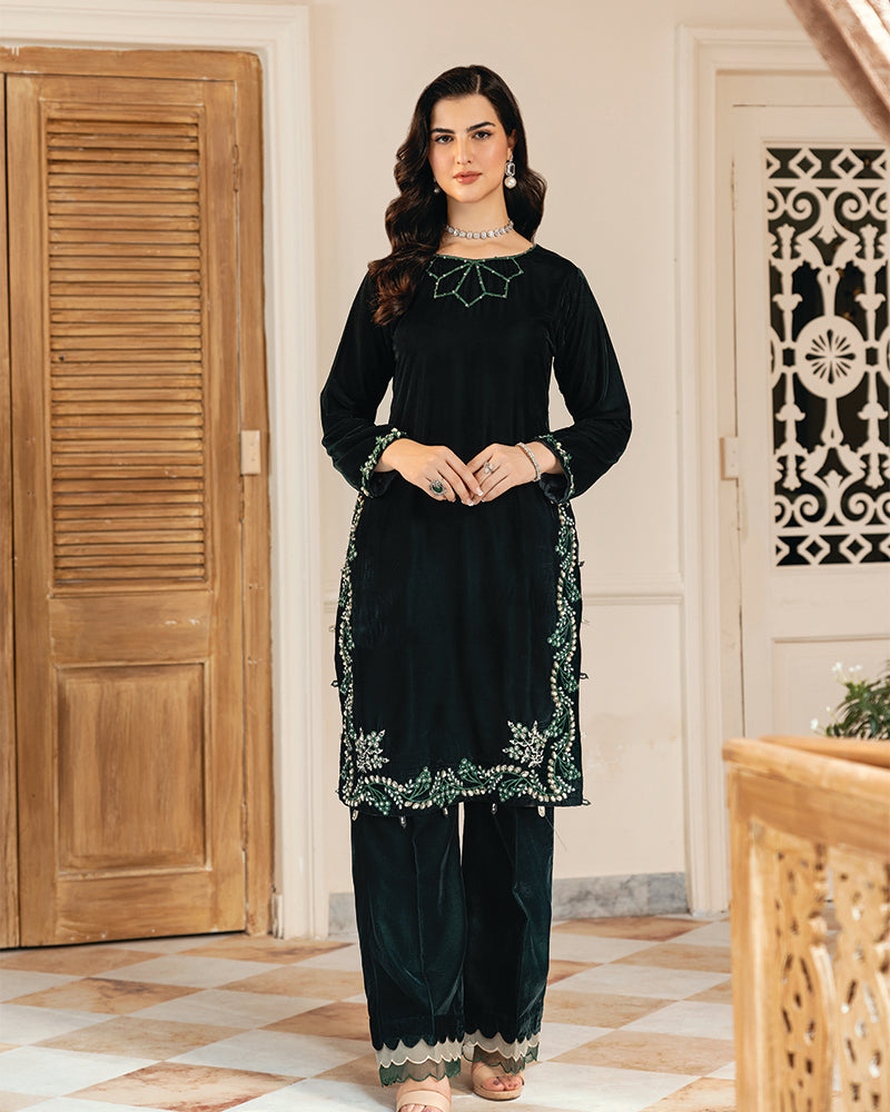 Ain | Winter Collection | AN-86 by Ain - Designer Dress  - Type : Ladies Clothes - Available at Libayah - 100% Original 