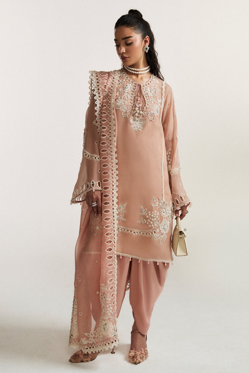 FLEUR DE ROSE (EV-21358) – authentic Pakistani formal dress from the Elan Vital Ornee collection for women in the UK