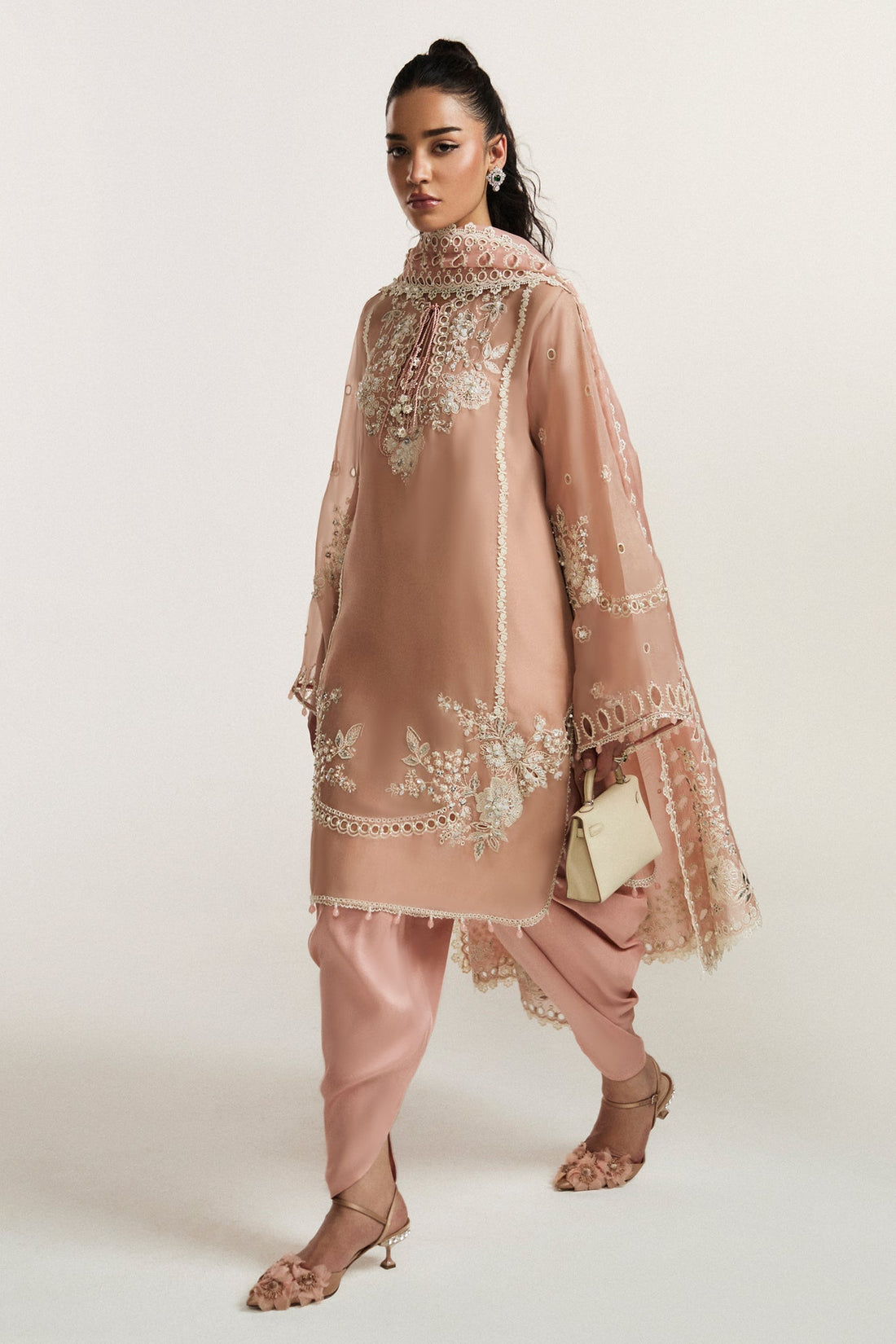 Elan | Vital Ornee | FLEUR DE ROSE (EV-21358) by Elan - Designer Dress  - Type : Ladies Clothes - Available at Libayah - 100% Original 