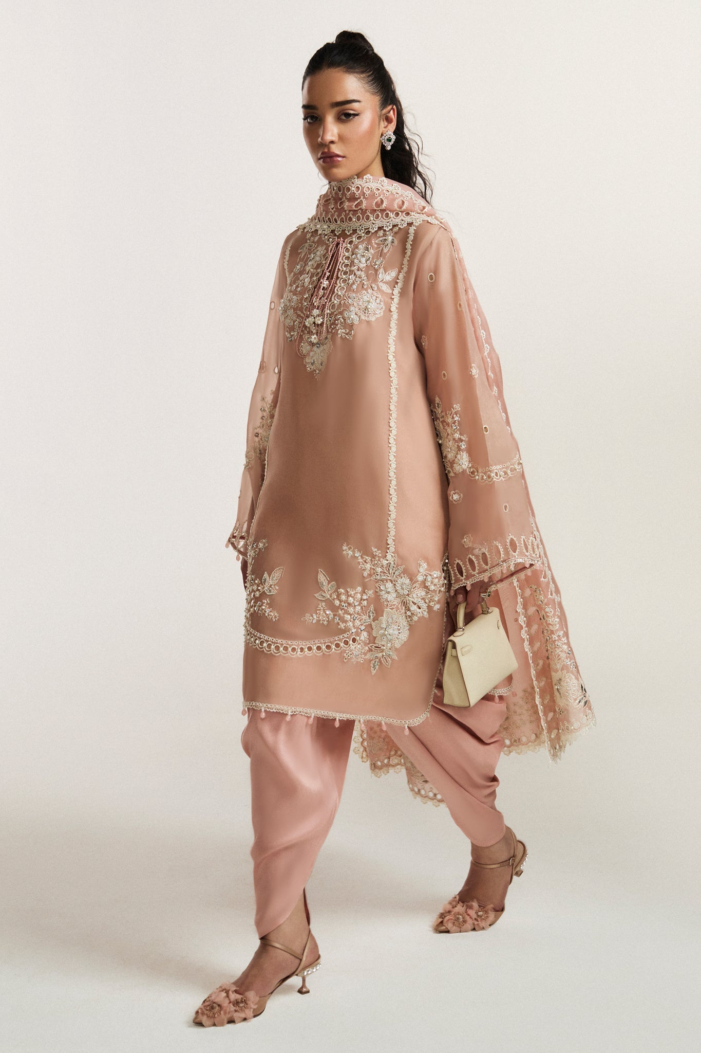 Elan | Vital Ornee | FLEUR DE ROSE (EV-21358) by Elan - Designer Dress  - Type : Ladies Clothes - Available at Libayah - 100% Original 