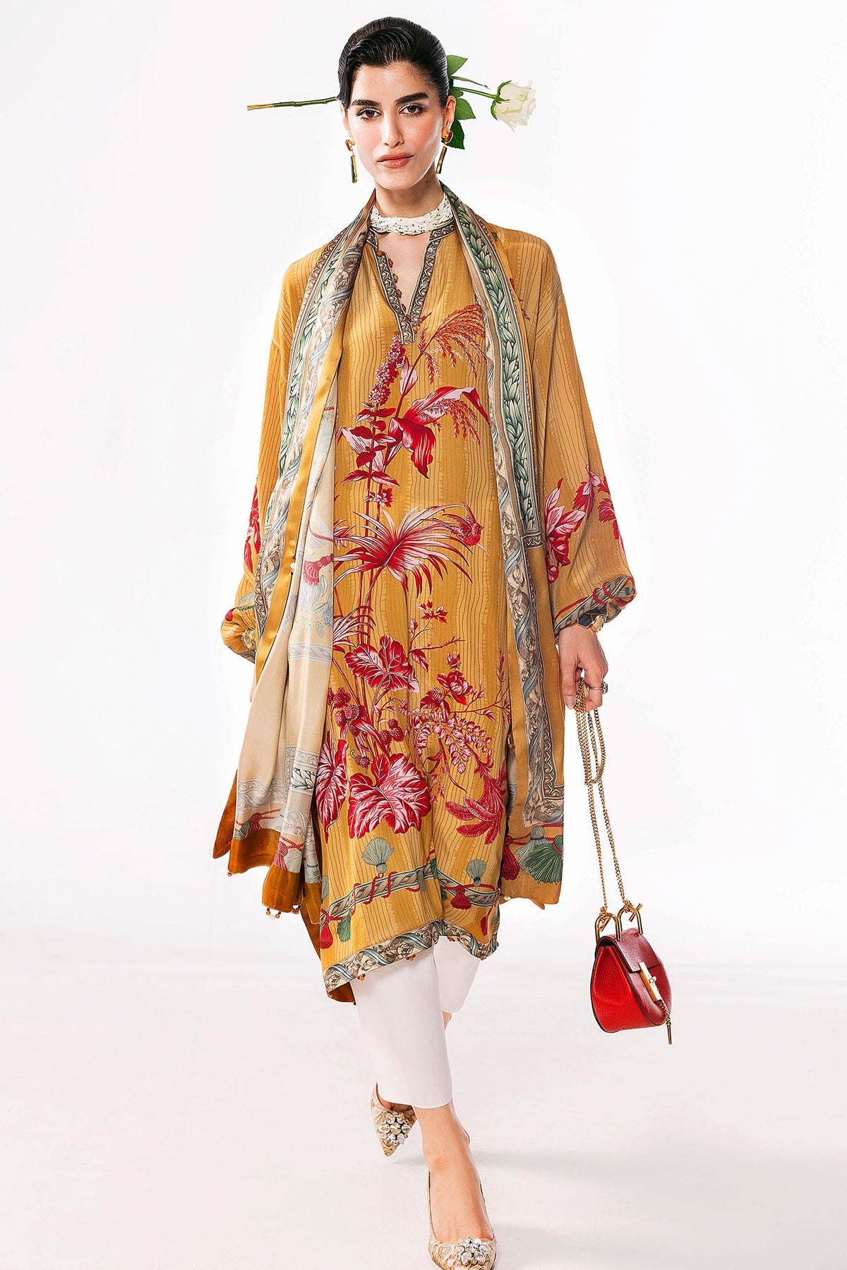 Elan I Elan Vital | ORIANE (EV-21398) by Elan - Designer Dress  - Type : Ladies Clothes - Available at Libayah - 100% Original 
