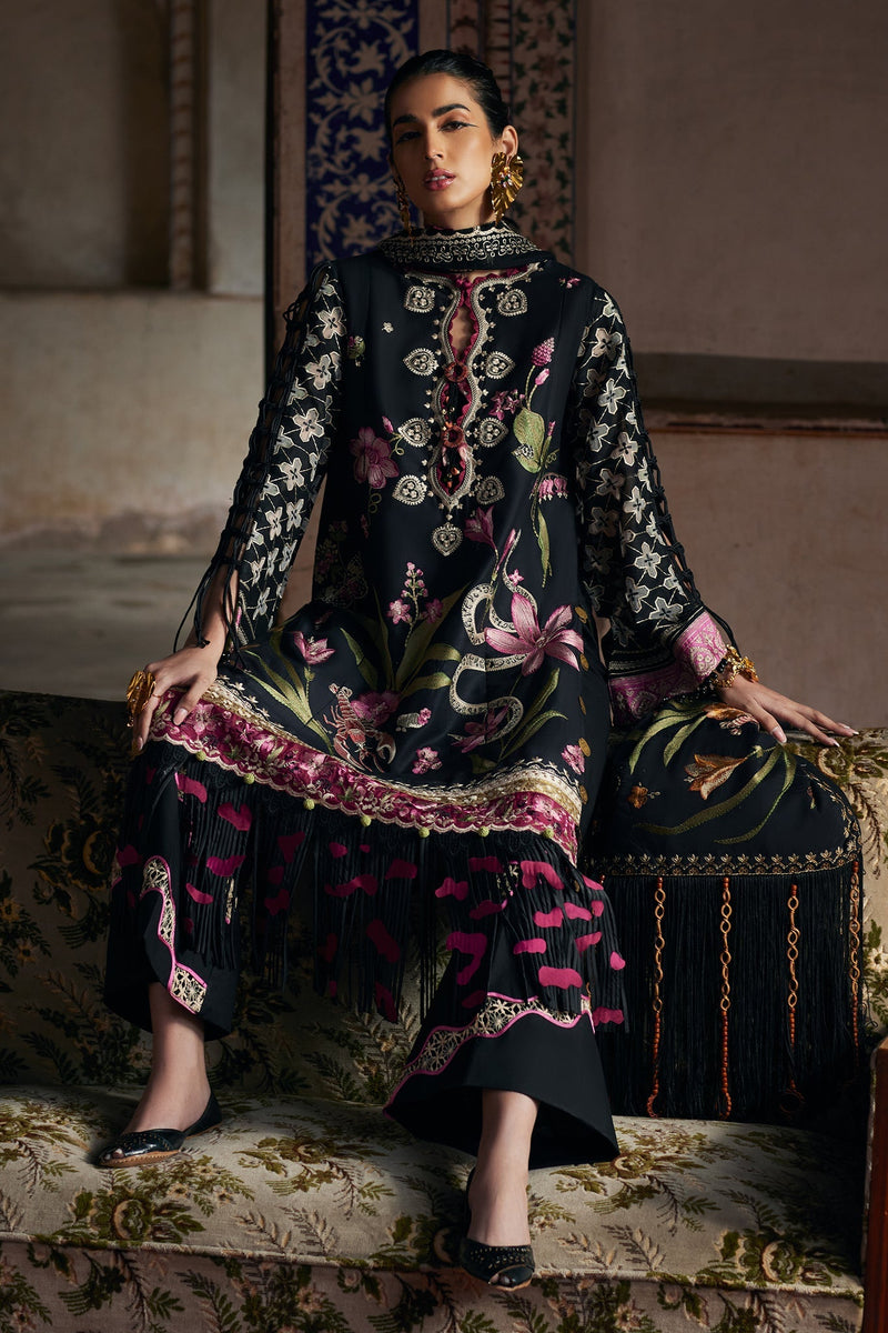 Elan | Luxury Lawn 25 | AZUREH (EL25-04 A) by Elan - Designer Dress - Type: Ladies Clothes - Available at Libayah - 100% Original
