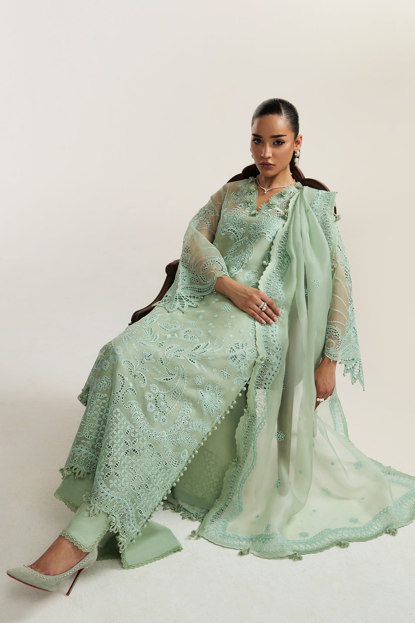Elan | Vital Ornee | ELYSEE (EV-21355) by Elan - Designer Dress  - Type : Ladies Clothes - Available at Libayah - 100% Original 