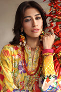 Zaha | Lawn 25 | ZARAAH (ZL25-08 A) by Zaha - Designer Dress - Type: Ladies Clothes - Available at Libayah - 100% Original