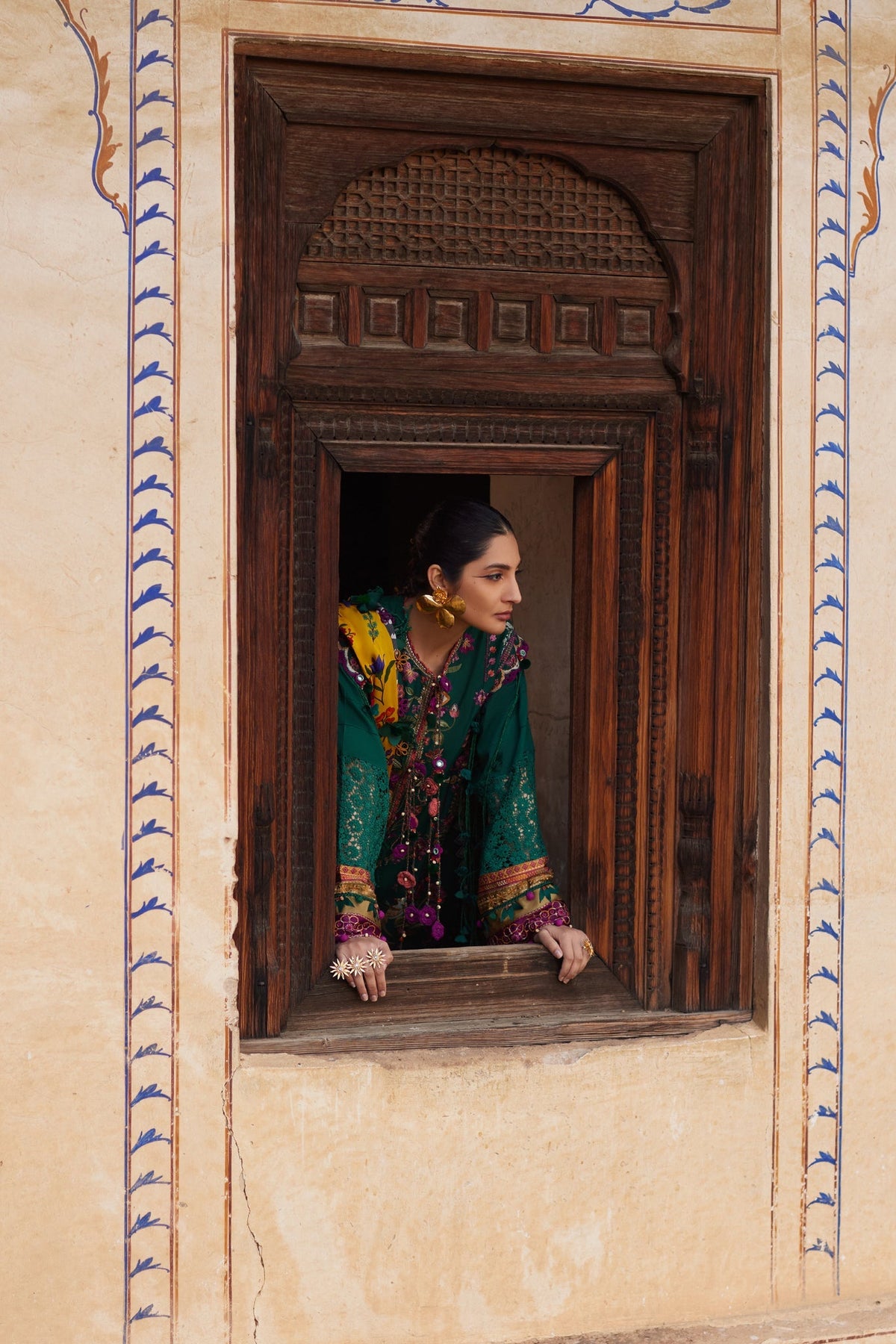 Elan | Luxury Lawn 25 | AURIELLE (EL25-06 A) by Elan - Designer Dress - Type: Ladies Clothes - Available at Libayah - 100% Original