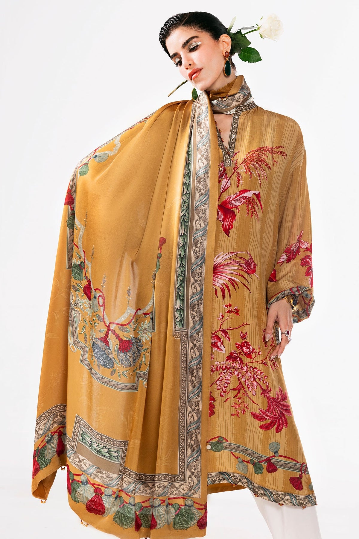 Elan I Elan Vital | ORIANE (EV-21398) by Elan - Designer Dress  - Type : Ladies Clothes - Available at Libayah - 100% Original 