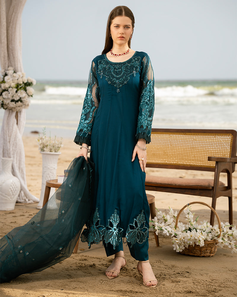 Ain | Leher Formal Luxury 25 | AN-134 by Ain - Designer Dress  - Type : Ladies Clothes - Available at Libayah - 100% Original 