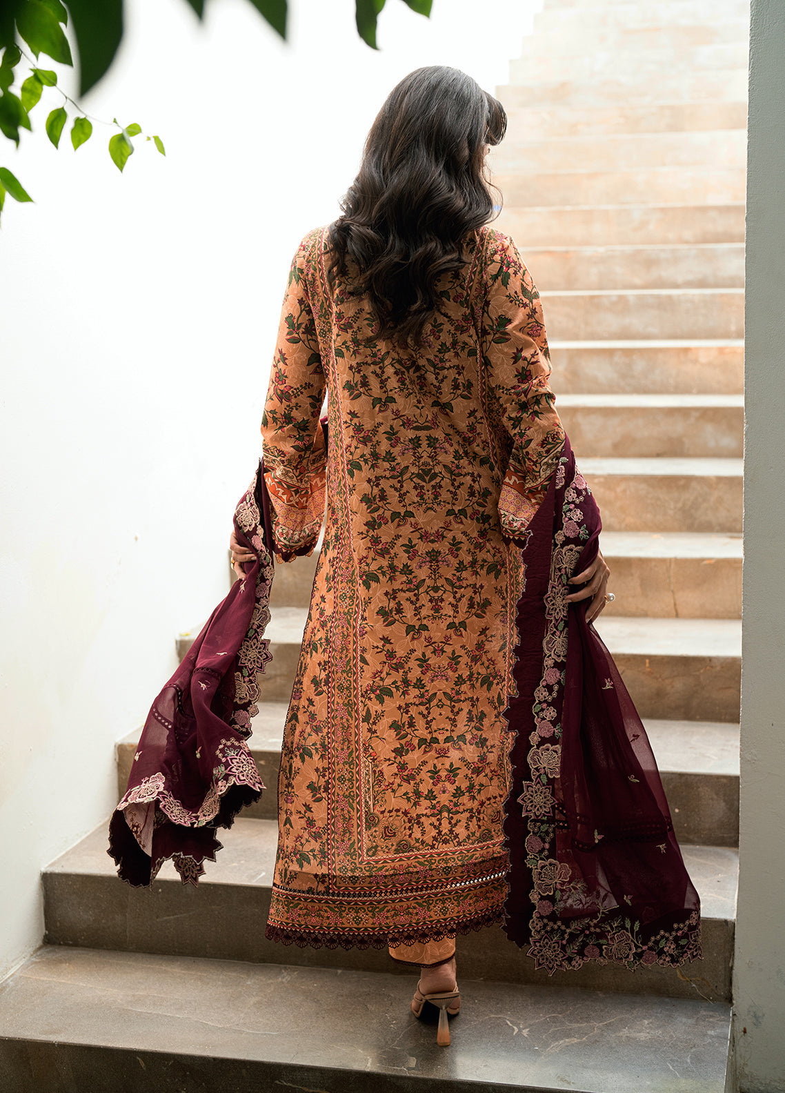 Sahane | Virelle The Lawn Edit | CG50001 Wildflower by Sahane - Designer Dress  - Type : Ladies Clothes - Available at Libayah - 100% Original 