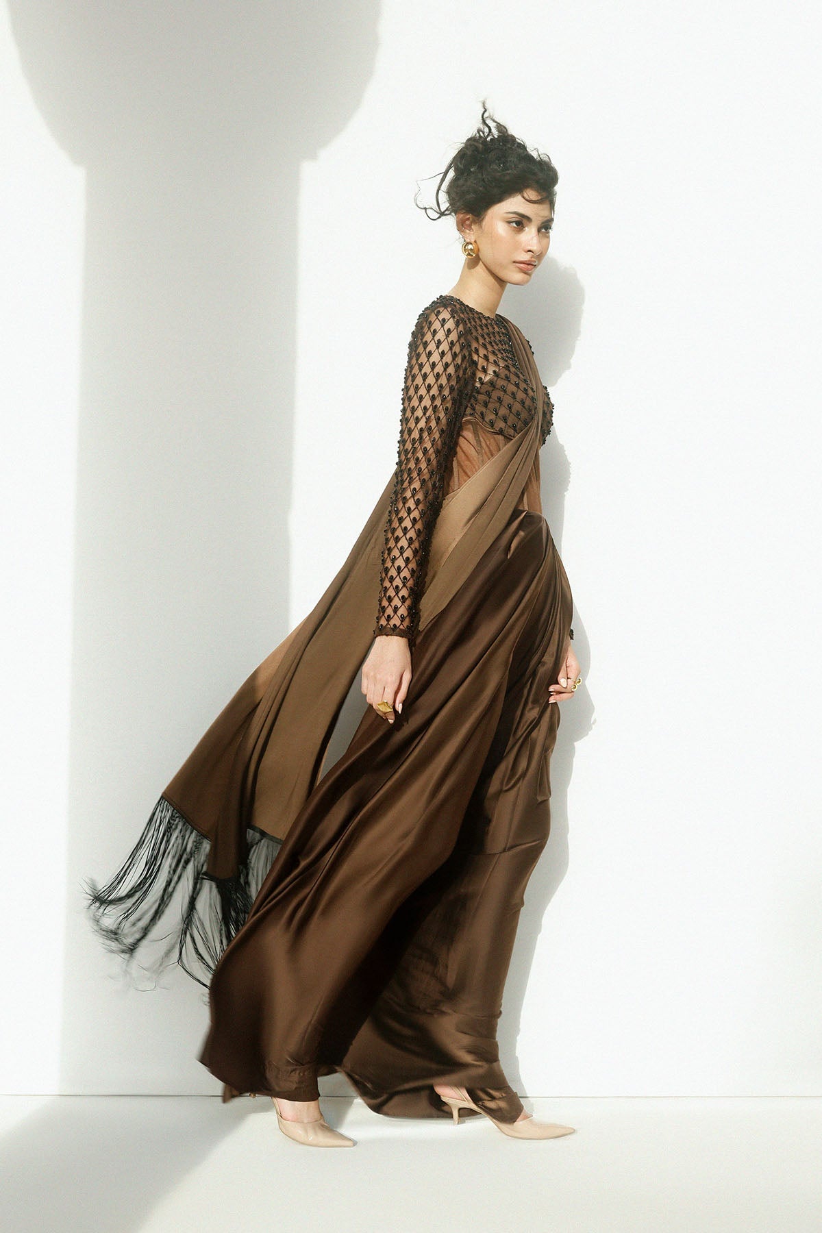 Erum Khan | Carvaan Formals |Raazmeen by Erum Khan - Designer Dress  - Type : Ladies Clothes - Available at Libayah - 100% Original 