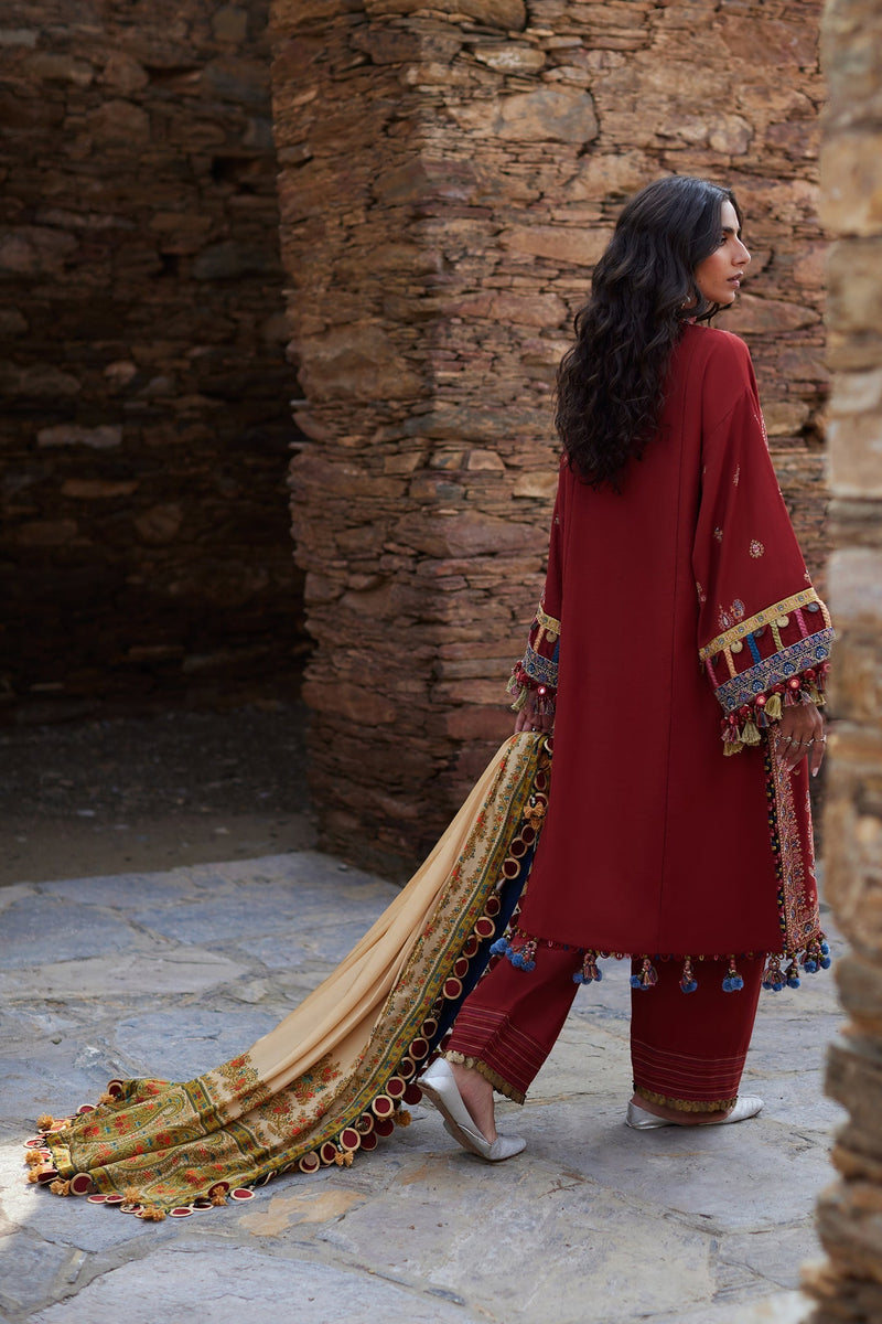 Elan | Winter Collection 24 | ELNAZ (EW24-07) by Elan - Designer Dress - Type: Ladies Clothes - Available at Libayah - 100% Original