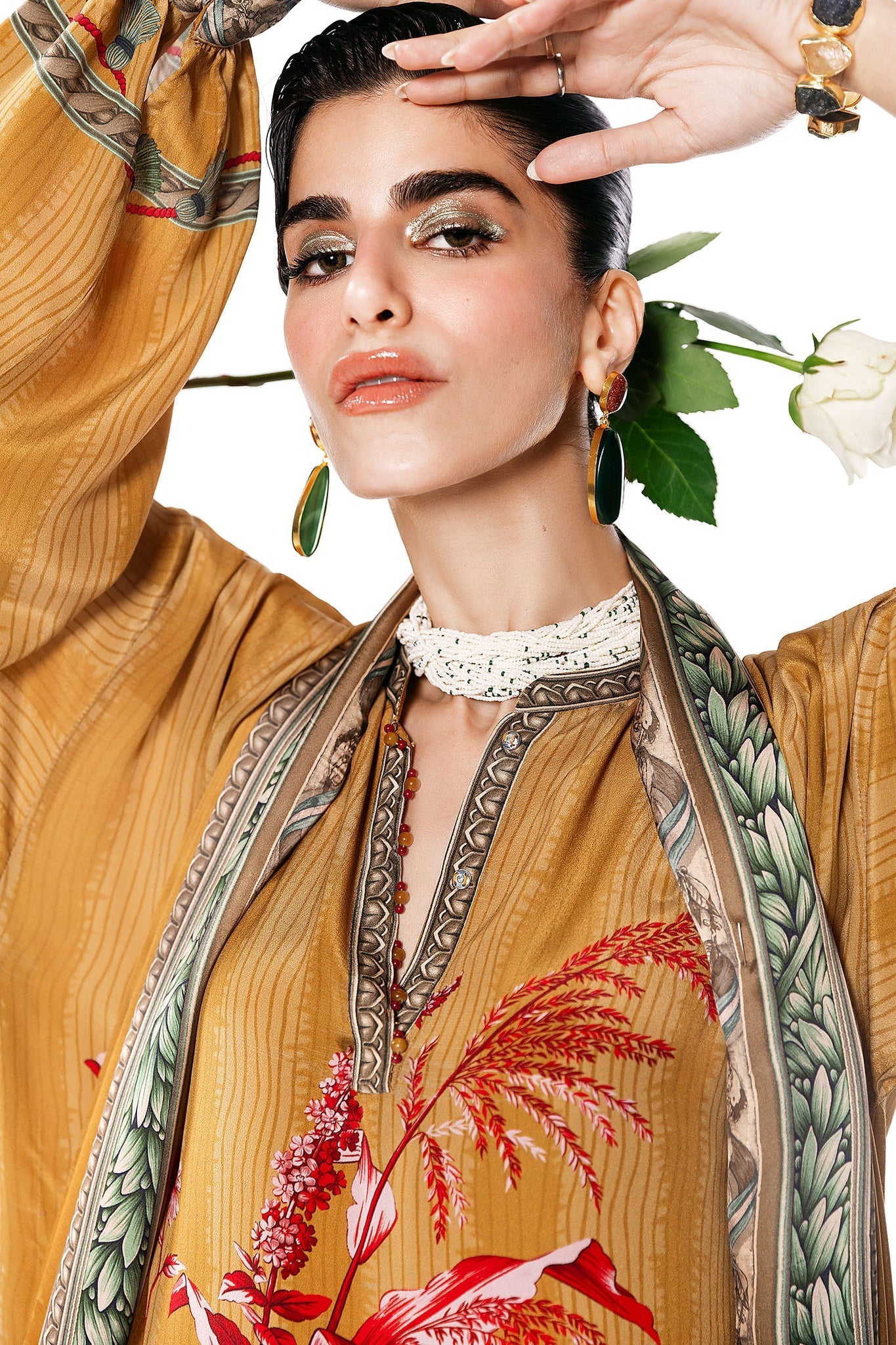 Elan I Elan Vital | ORIANE (EV-21398) by Elan - Designer Dress  - Type : Ladies Clothes - Available at Libayah - 100% Original 