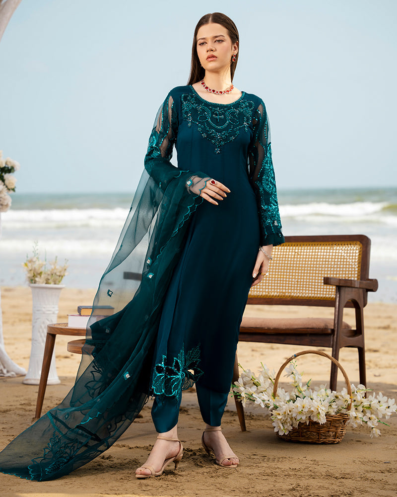 Ain | Leher Formal Luxury 25 | AN-134 by Ain - Designer Dress  - Type : Ladies Clothes - Available at Libayah - 100% Original 