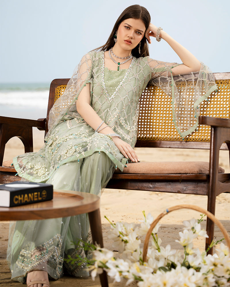 Ain | Leher Formal Luxury 25 | AN-136 by Ain - Designer Dress  - Type : Ladies Clothes - Available at Libayah - 100% Original 