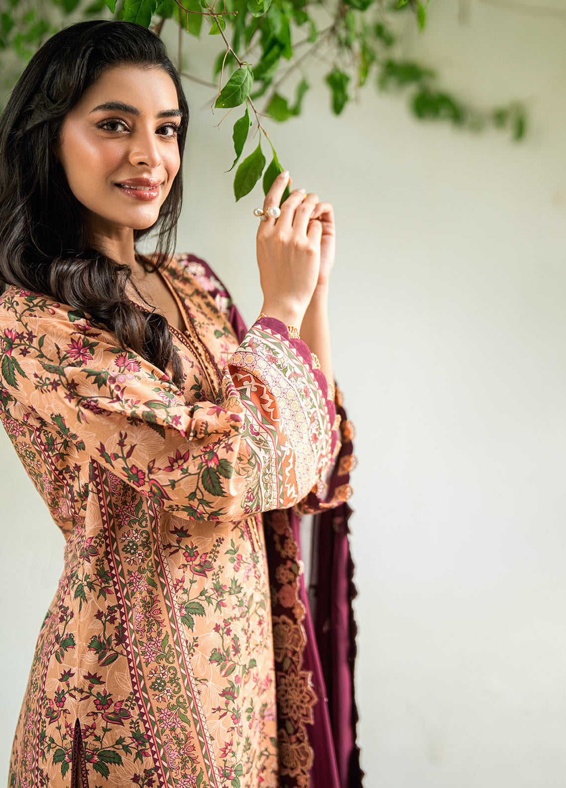 Sahane | Virelle The Lawn Edit | CG50001 Wildflower by Sahane - Designer Dress  - Type : Ladies Clothes - Available at Libayah - 100% Original 