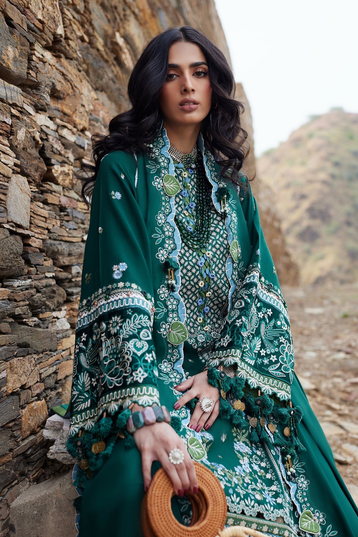 Elan | Winter Collection 24 | EVANIA (EW24-08) by Elan - Designer Dress - Type: Ladies Clothes - Available at Libayah - 100% Original