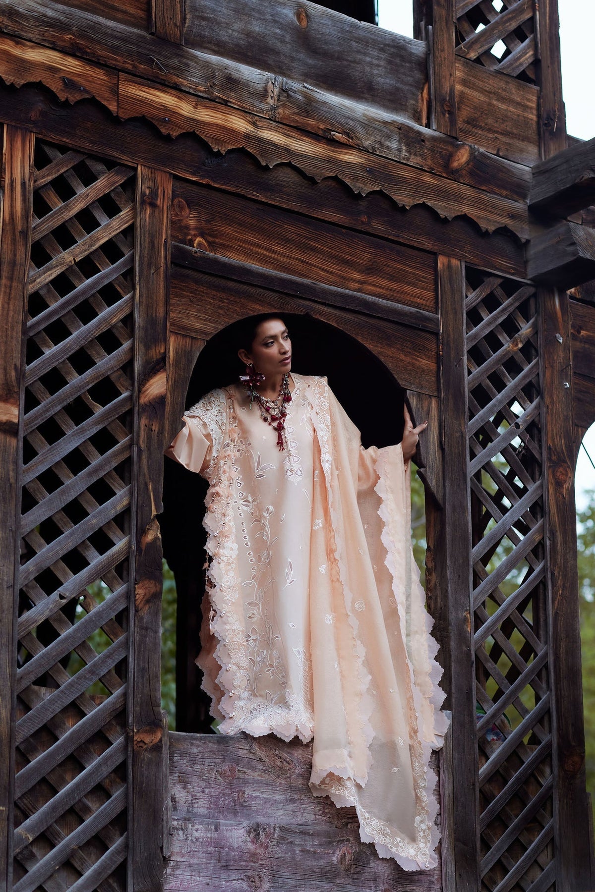 Afrozeh | Basic Pret 26 RTW | NACRE by Afrozeh - Designer Dress  - Type : Ladies Clothes - Available at Libayah - 100% Original 