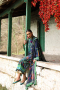 Zaha | Lawn 25 | AMANI (ZL25-06 B) by Zaha - Designer Dress - Type: Ladies Clothes - Available at Libayah - 100% Original