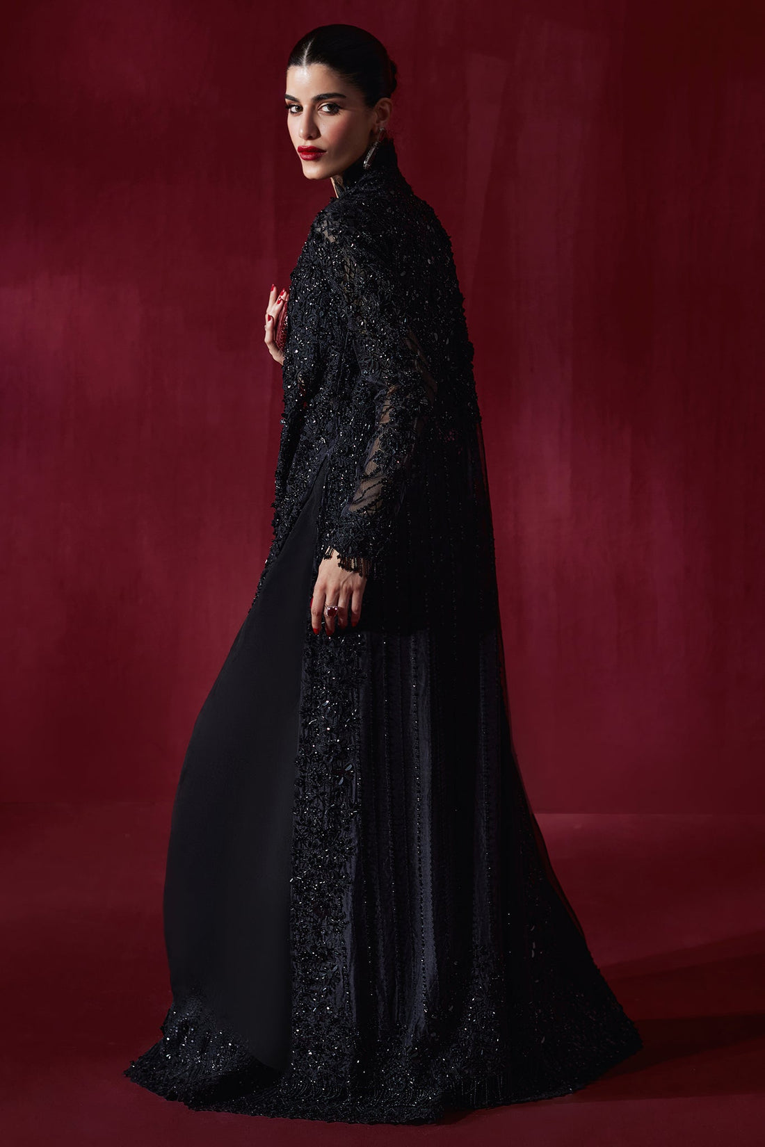 Elan | Lumiere Luxury Pret | NUIT ETOILEE (EP-20994) by Elan - Designer Dress - Type: Formal - Available at Libayah - 100% Original