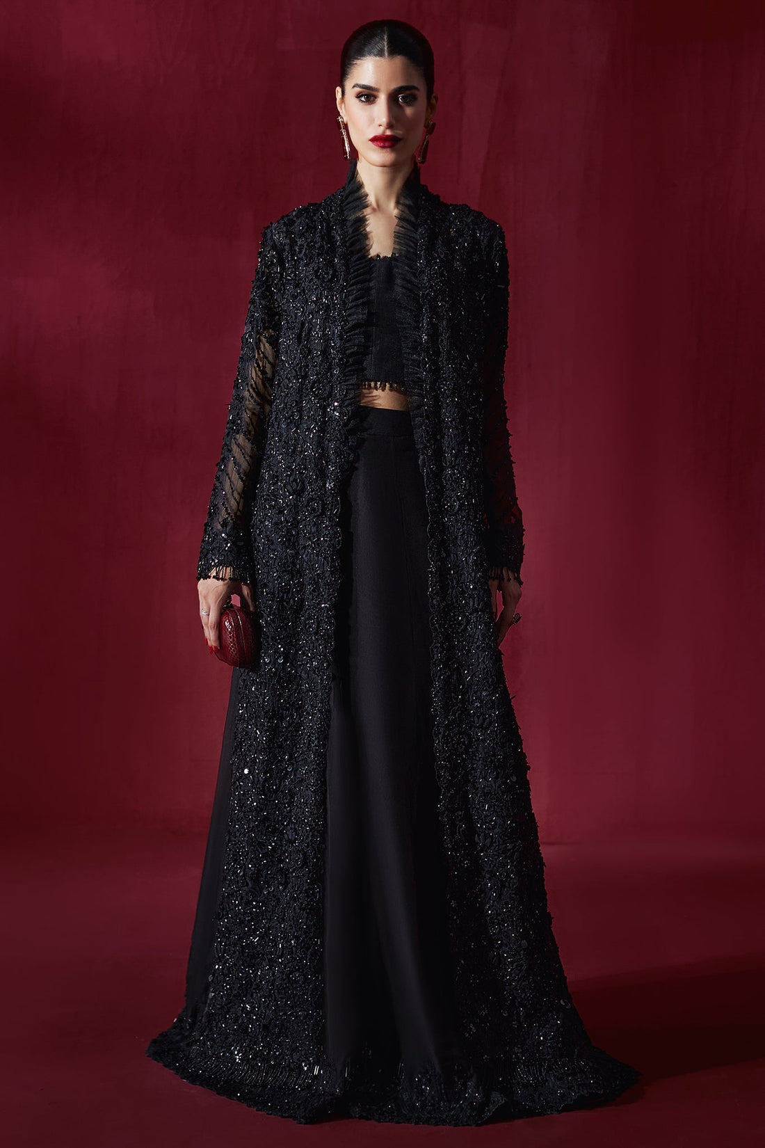 Elan | Lumiere Luxury Pret | NUIT ETOILEE (EP-20994) by Elan - Designer Dress - Type: Formal - Available at Libayah - 100% Original