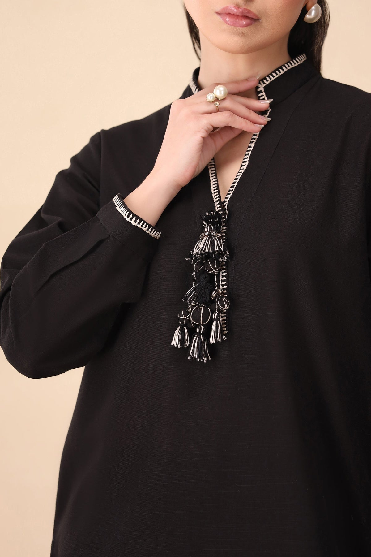 Zaha | Staples |NOIR (ZRW-21362) by Zaha - Designer Dress - Type: Ladies Clothes - Available at Libayah - 100% Original